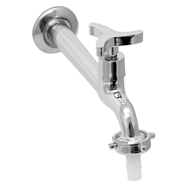 1158-26 Torneira Cozinha Parede 18 cm Metal C55 com Bico