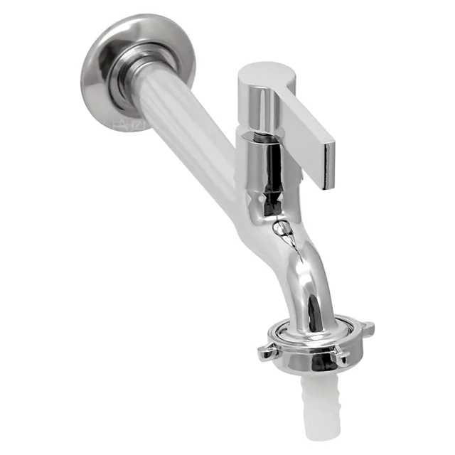 1158-27 Torneira Cozinha Parede 18 cm Metal C70 com Bico