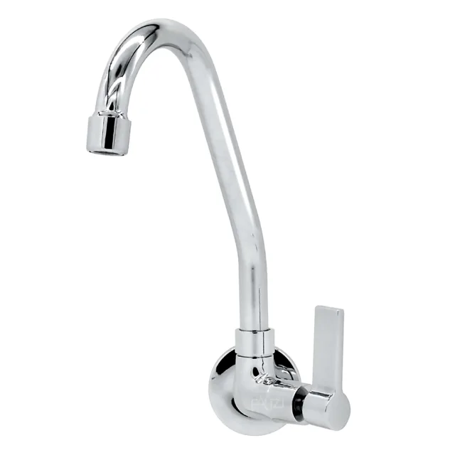 1168-11 Torneira Cozinha Parede Bica Metal C70
