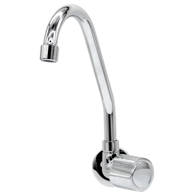 1168-14 Torneira Cozinha Parede Bica Metal C40 MVS