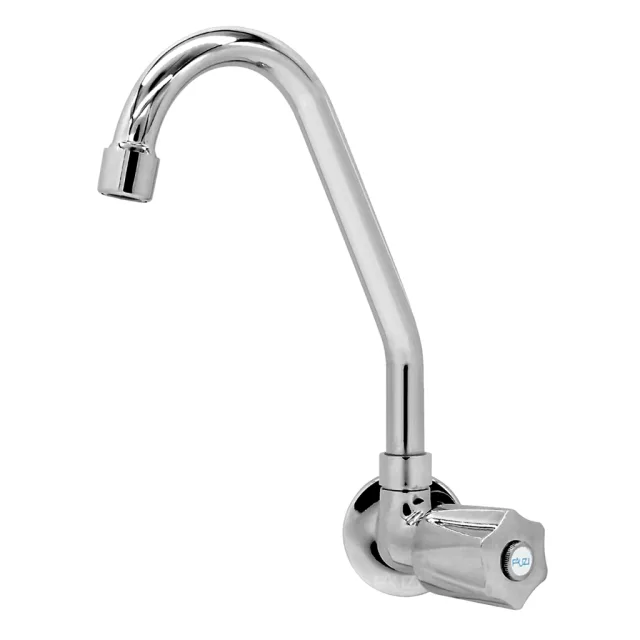 1168-15 Torneira Cozinha Parede Bica Metal C50 MVS
