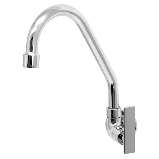 1168-17 Torneira Cozinha Parede Bica Metal C73