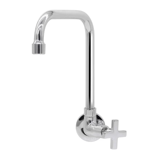 1170-9 Torneira Cozinha Parede Bica Super Metal C22