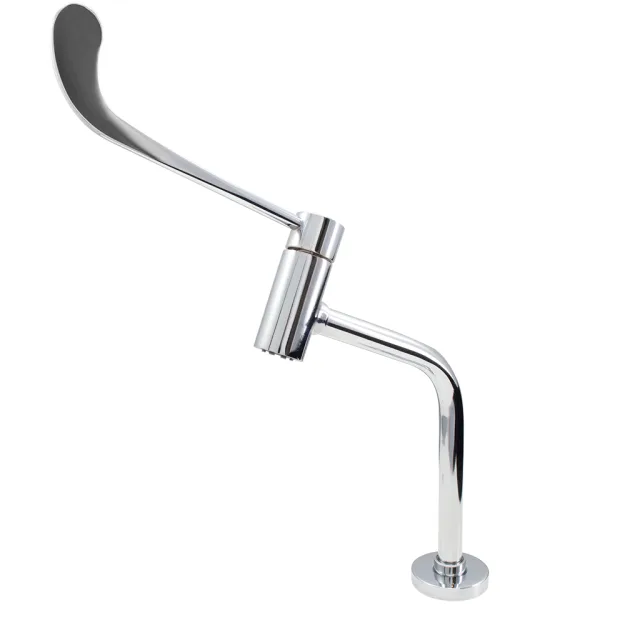 1850-1 Torneira Clínica Mesa Bica Alta Fixa 25cm