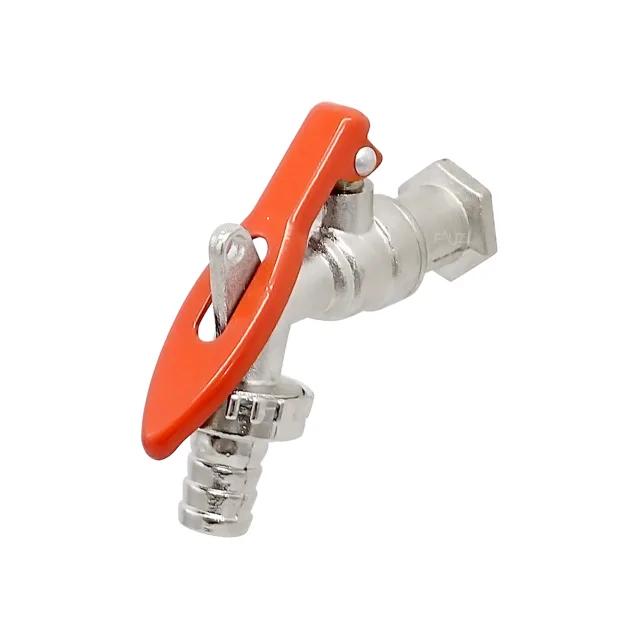 2002 Torneira Esfera p/ Jardim 1/2x3/4" p/ cadeado
