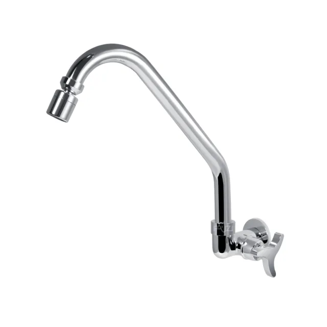 2168-2 Torneira Cozinha Parede Bica Luxo C55