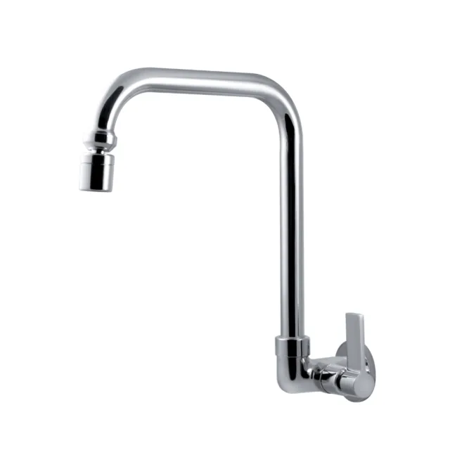 2169.C70 Torneira Cozinha Parede Bica Super Reta 3/4" Luxo