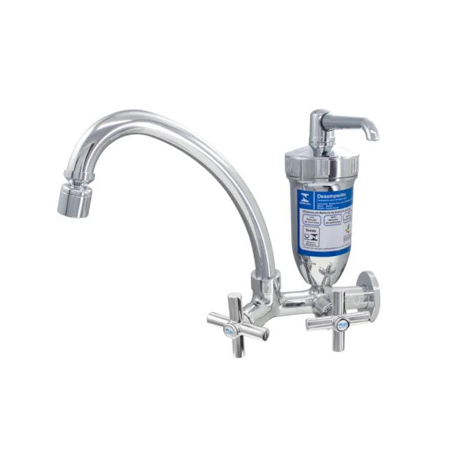 2172.C37P Torneira Filtro Cozinha Parede Bica ABS MVS