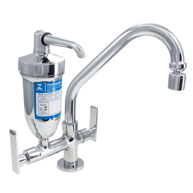 2174.C73 Torneira Filtro Cozinha Mesa Bica Metal
