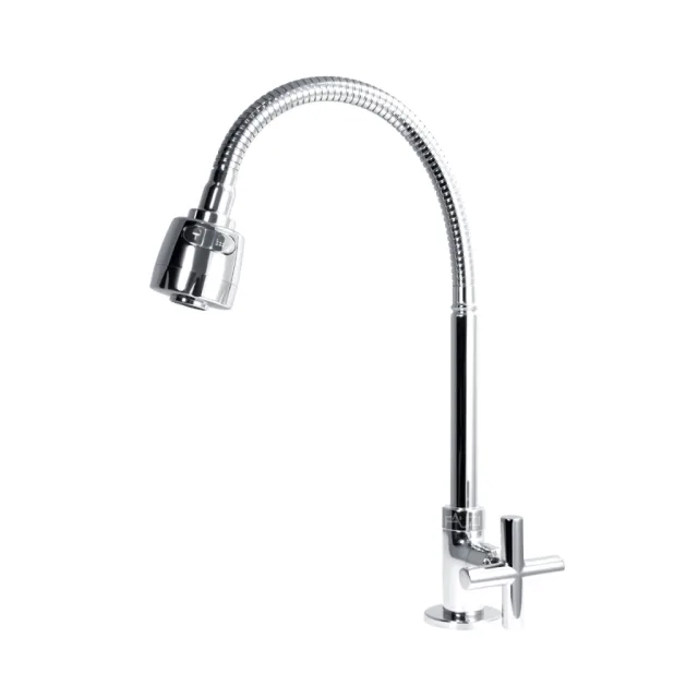 3167-10 Torneira Cozinha Mesa Gourmet Jato Duplo C39