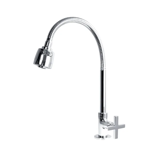 3167-6 Torneira Cozinha Mesa Gourmet Jato Duplo C34