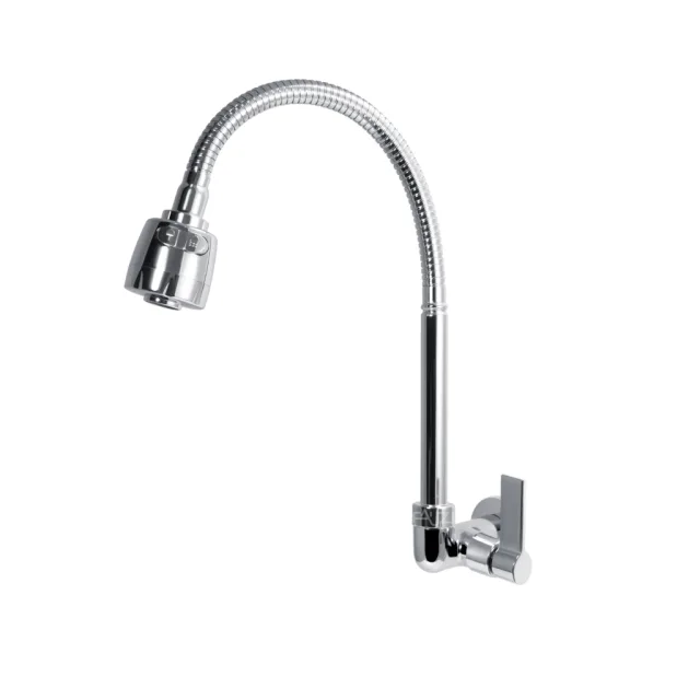 3168-3 Torneira Cozinha Parede Gourmet Jato Duplo C70