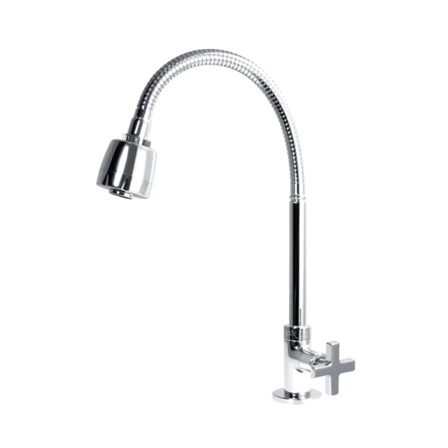 3267-1 Torneira Cozinha Mesa Gourmet Jato Duplo C22