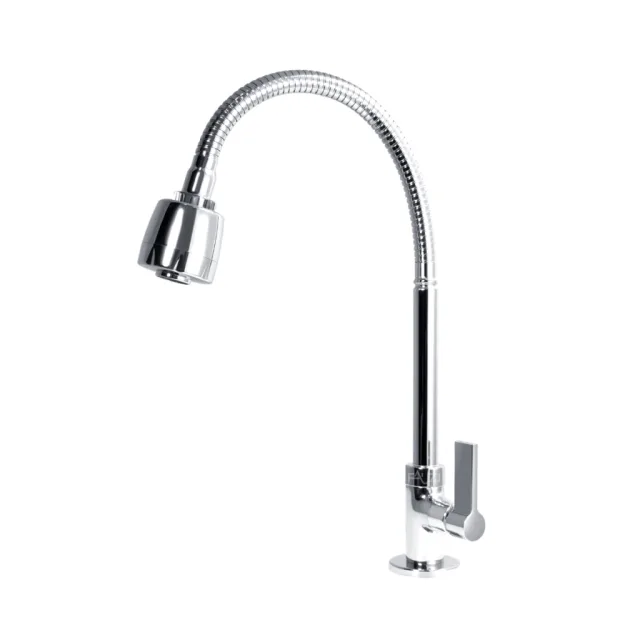 3267-3 Torneira Cozinha Mesa Gourmet Jato Duplo C70
