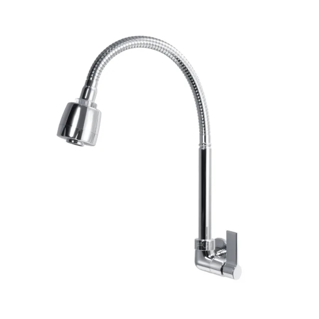 3268-3 Torneira Cozinha Parede Gourmet Jato Duplo C70