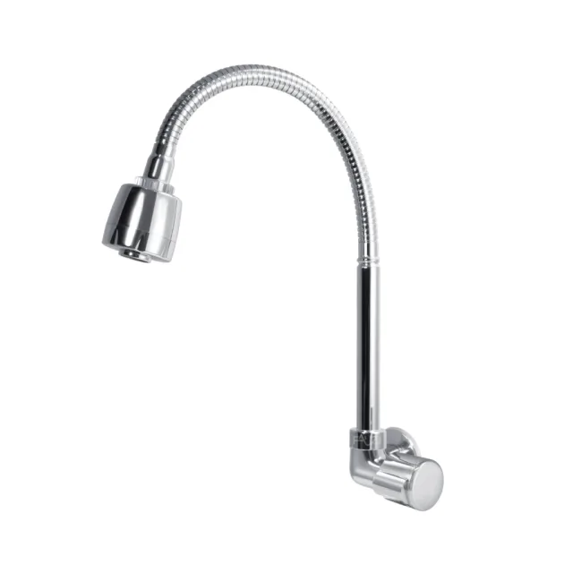 3268.C43P Torneira Cozinha Parede Gourmet Jato Duplo Volante de ABS MVS