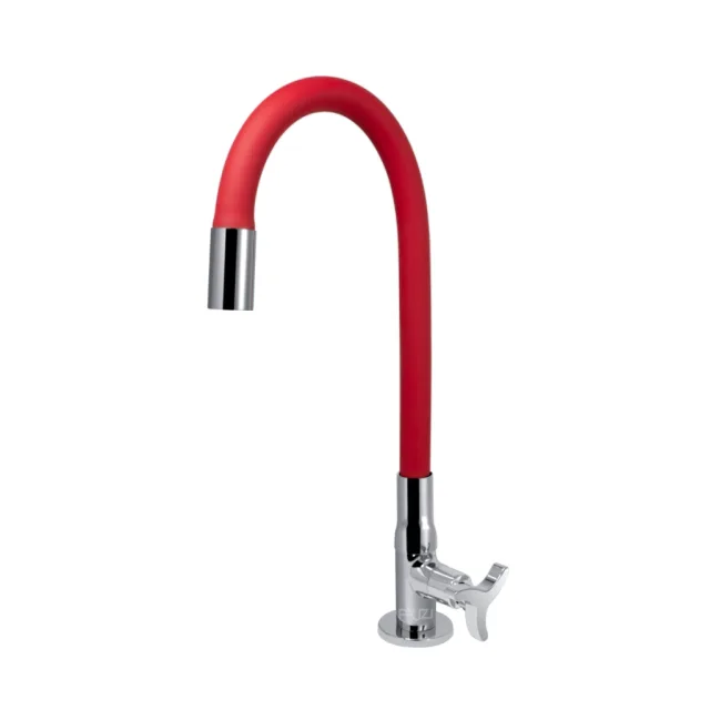 4167.C55.RED Torneira Cozinha Mesa Gourmet Vermelha