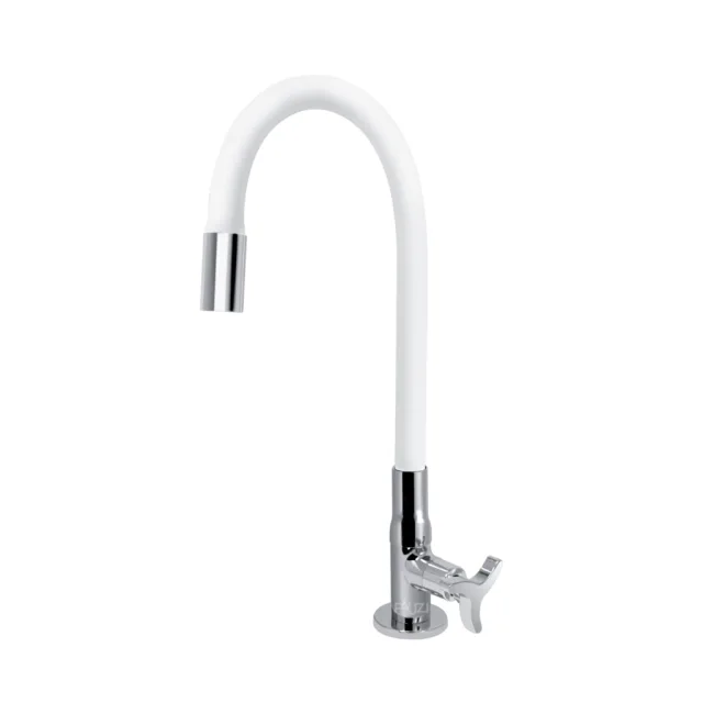 4167.C55.WHT Torneira Cozinha Mesa Gourmet Branca