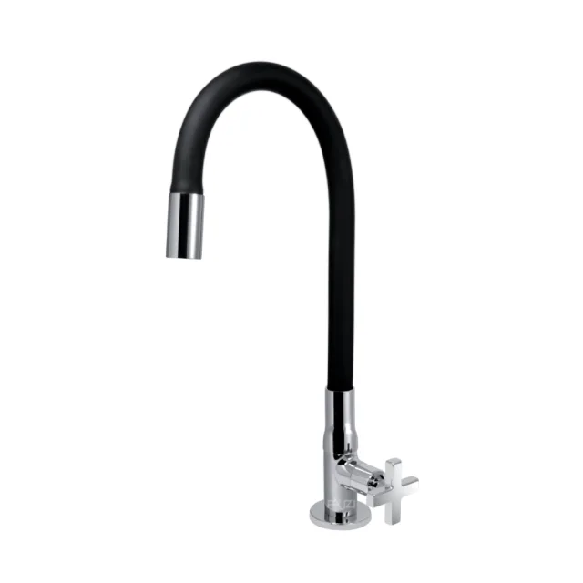 4267.C22.BLK Torneira Cozinha Mesa Gourmet Preta