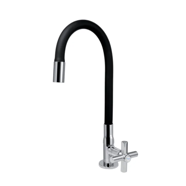 4267.C37P.BLK Torneira Cozinha Mesa Gourmet Preta