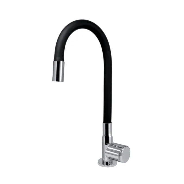 4267.C43P.BLK Torneira Cozinha Mesa Gourmet Preta MVS