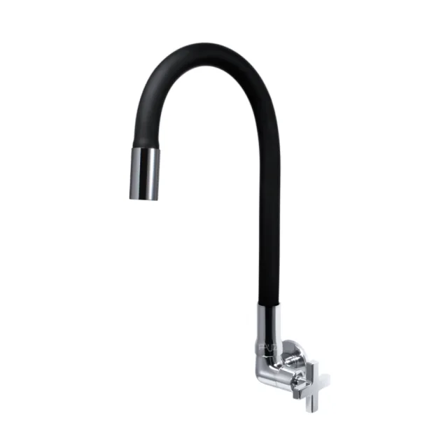 4268.C22.BLK Torneira Cozinha Parede Gourmet Preta