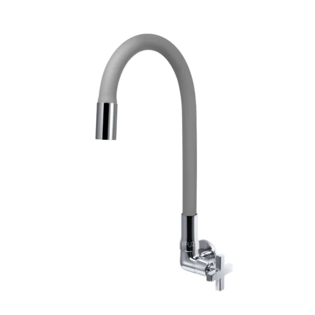 4268.C22.GRY Torneira Cozinha Parede Gourmet Cinza