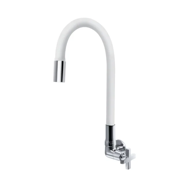 4268.C22.WHT Torneira Cozinha Parede Gourmet Branca