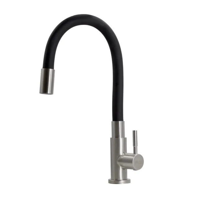 C7.10 Torneira Cozinha Mesa Bica Gourmet Black