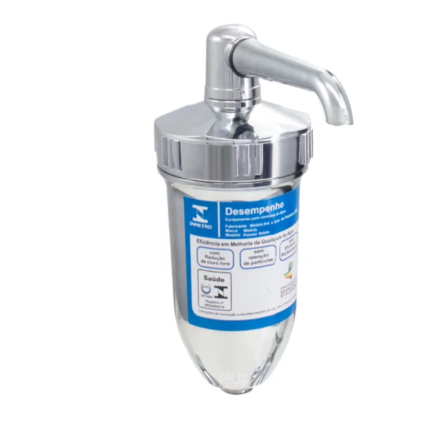 F1000 Filtro ABS Cromado com Vela