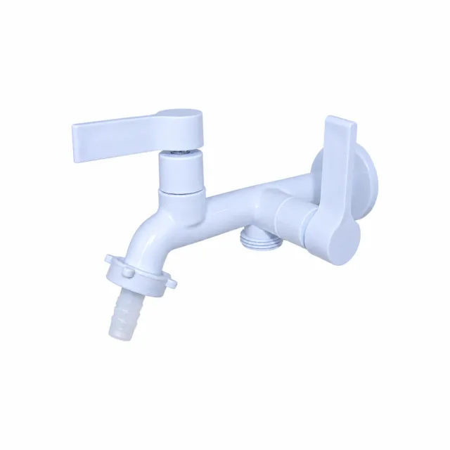 Torneira Tanque Saída Dupla para Máquina de Lavar Branca 1/2 x 3/4 C70