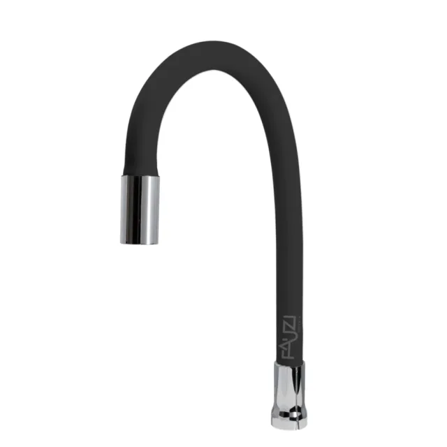 RE-TB-J19GB Tubo Silicone Preto Torneiras Cozinha