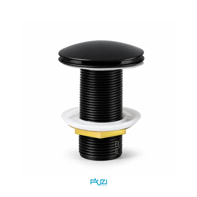 VL-231-2 Válvula Clic Lavatório Metal Black