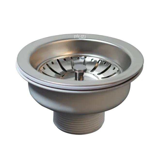 VL-560 Válvula Cozinha Americana Aço Inox 4 1/2"