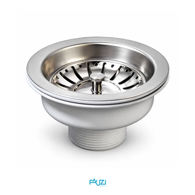 VL-560 Válvula Cozinha Americana Aço Inox 4 1/2"