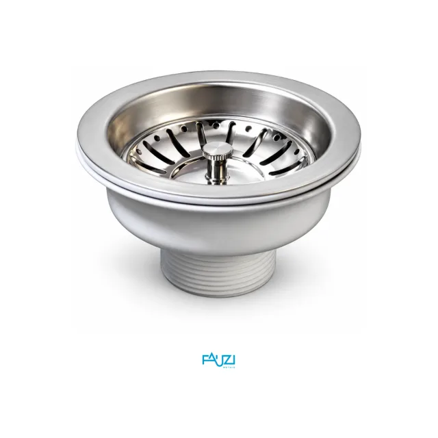 VL-560 Válvula Cozinha Americana Aço Inox 4 1/2"
