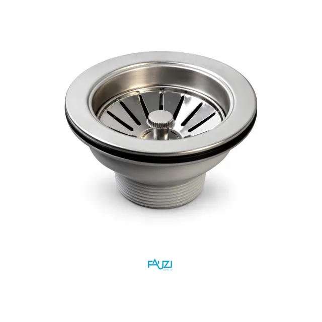 VL-561 Válvula Cozinha Americana Aço Inox 3 1/2"